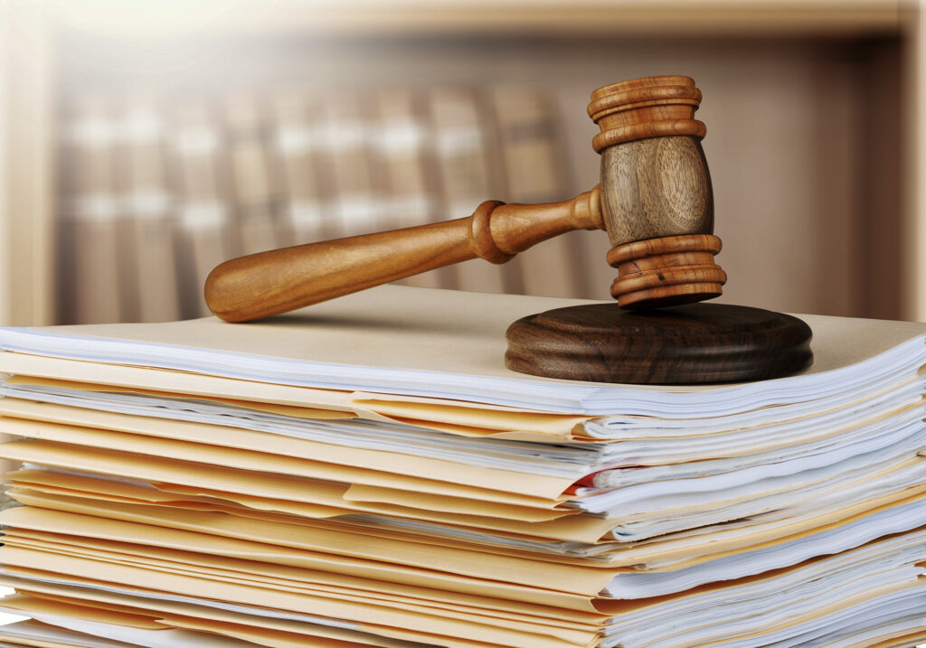 Legal documents for the probate process.